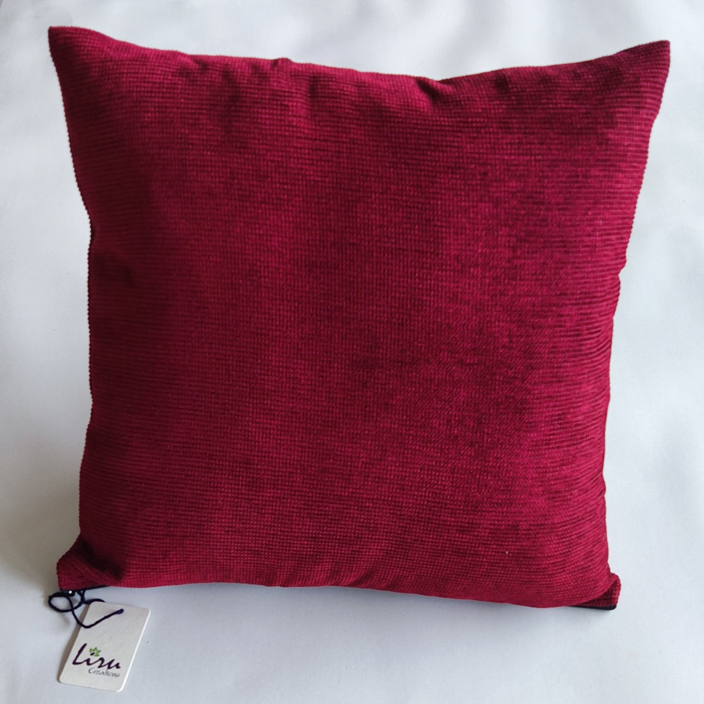 Maroon - Sustainable Cushion Covers Set of 3