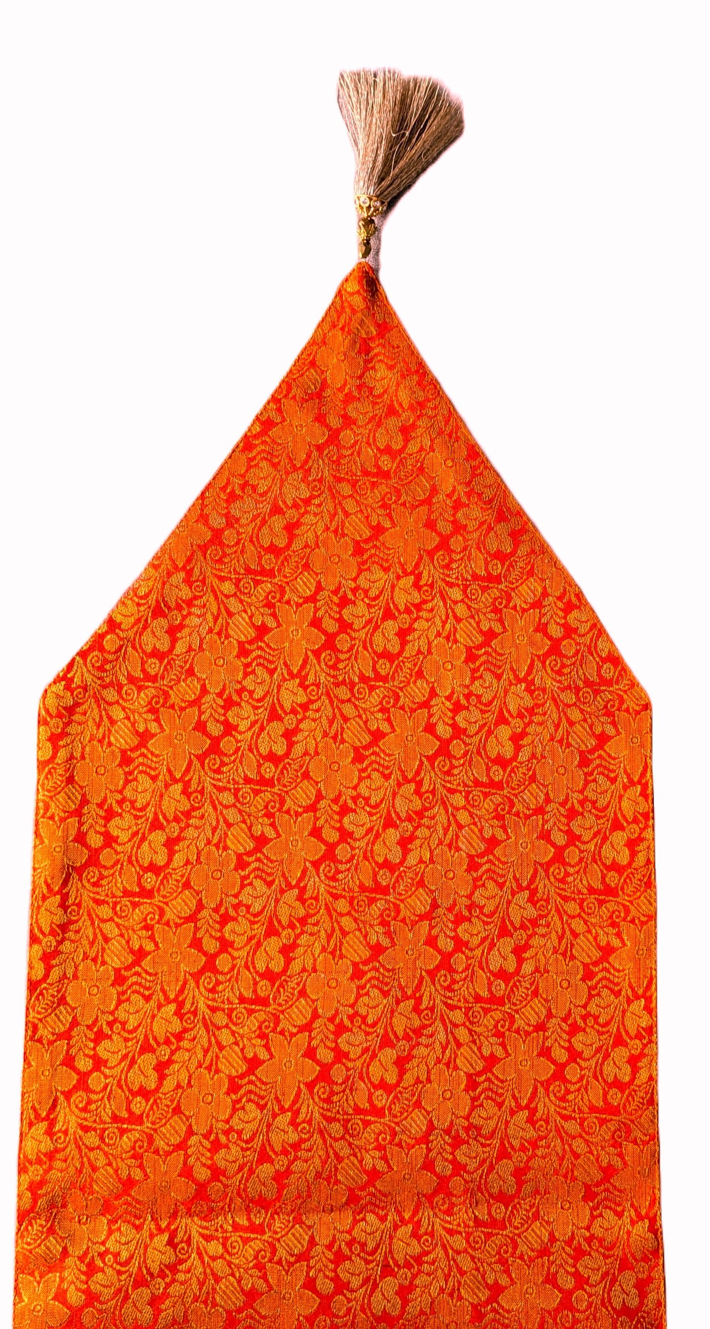 Royal Orange Sustainable Silk Runner