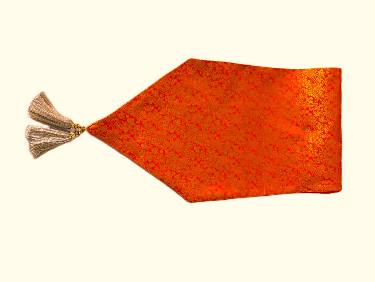 Royal Orange Sustainable Silk Runner