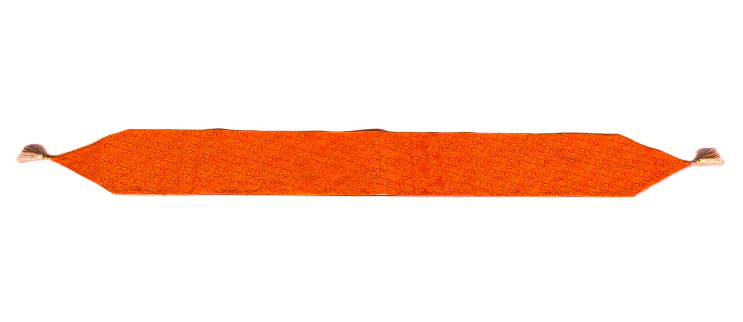 Royal Orange Sustainable Silk Runner