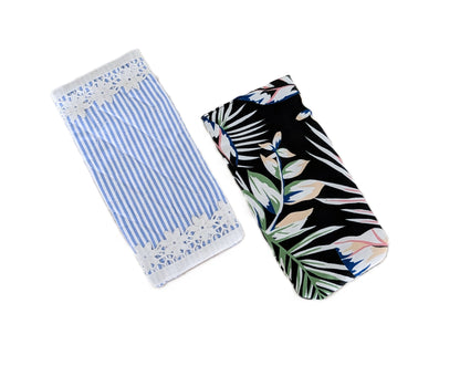 Blue Leaves - Sustainable Specs Cases Set of 2