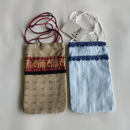 Dumbo Sky - Sustainable Mobile Pouches Set of 2