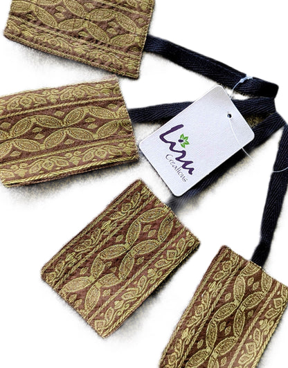 Indus  Baggage Tags - set of 4 - Sustainable