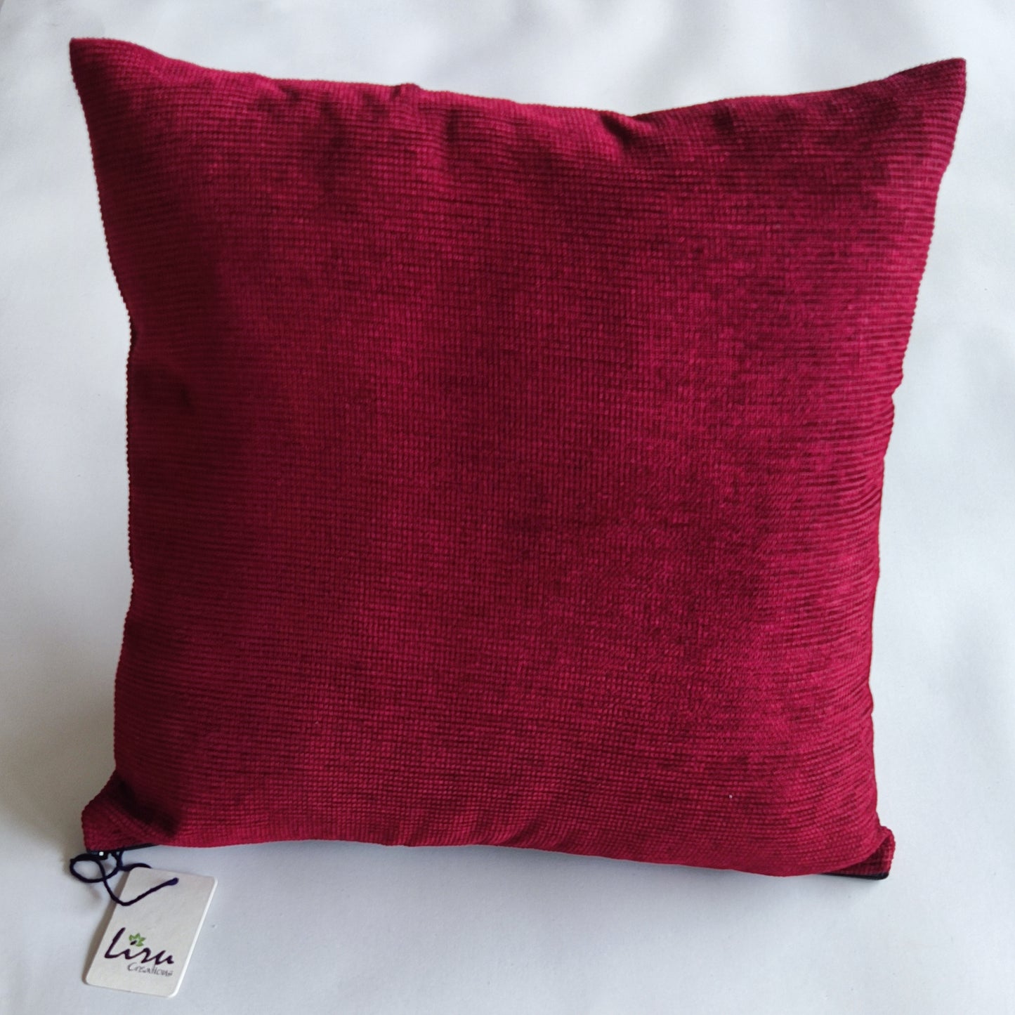 Maroon - Sustainable  Cushion Covers Set of 3