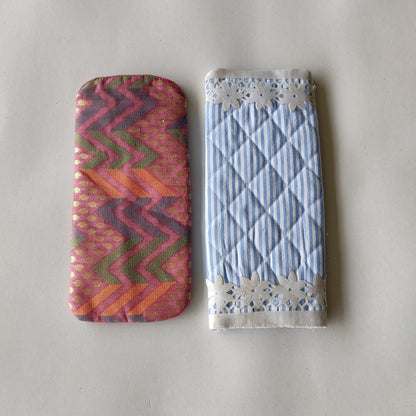 Pink & Blue Sustainable  Specs Cases Set of 2