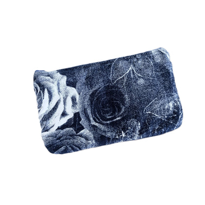 Blue Rose -  A sustainable Jewellery Pouch