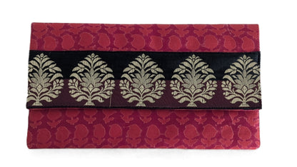 Red Silk Wallet/Clutch