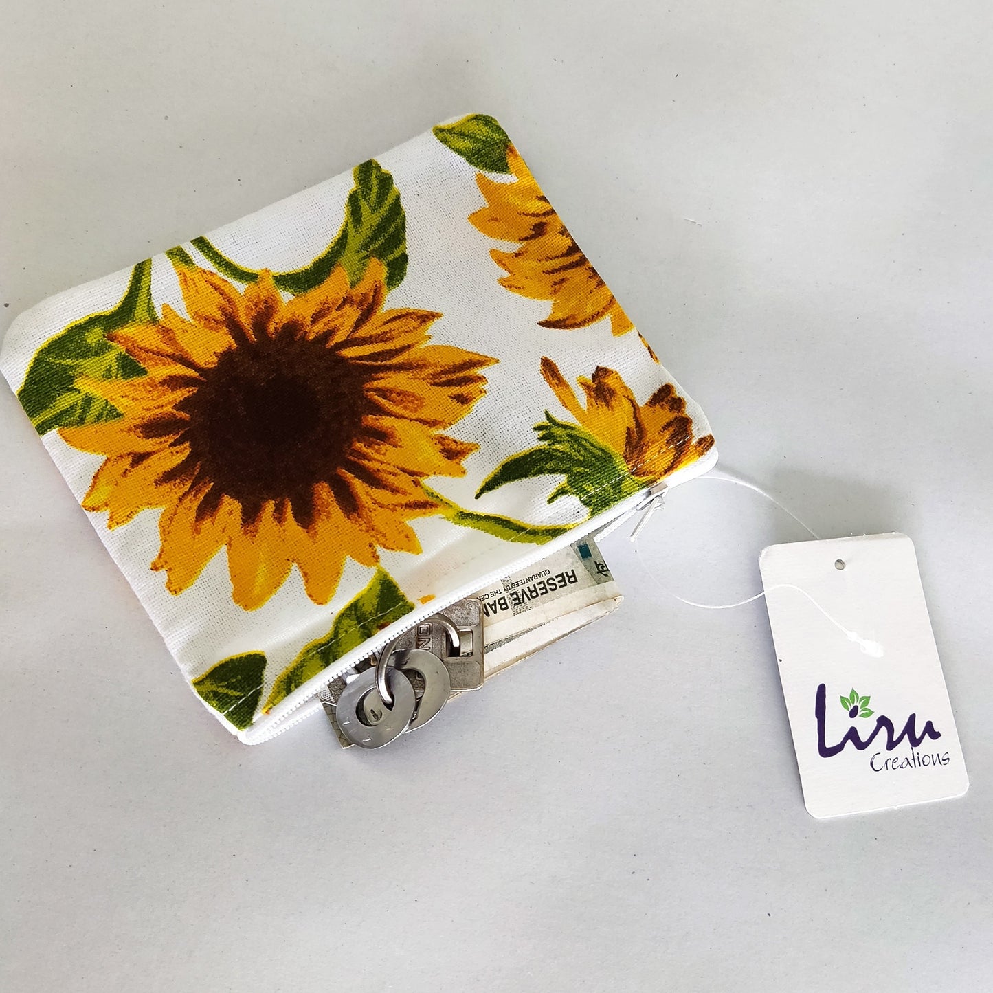 Sunflower - Sustainable Small Pouch