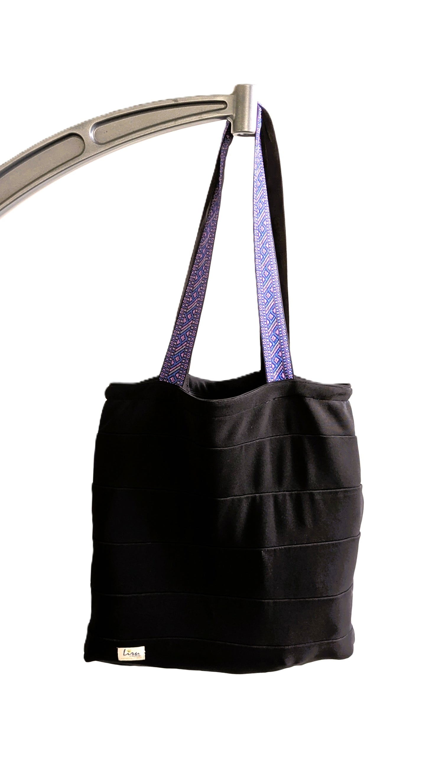 Poly Black Tote