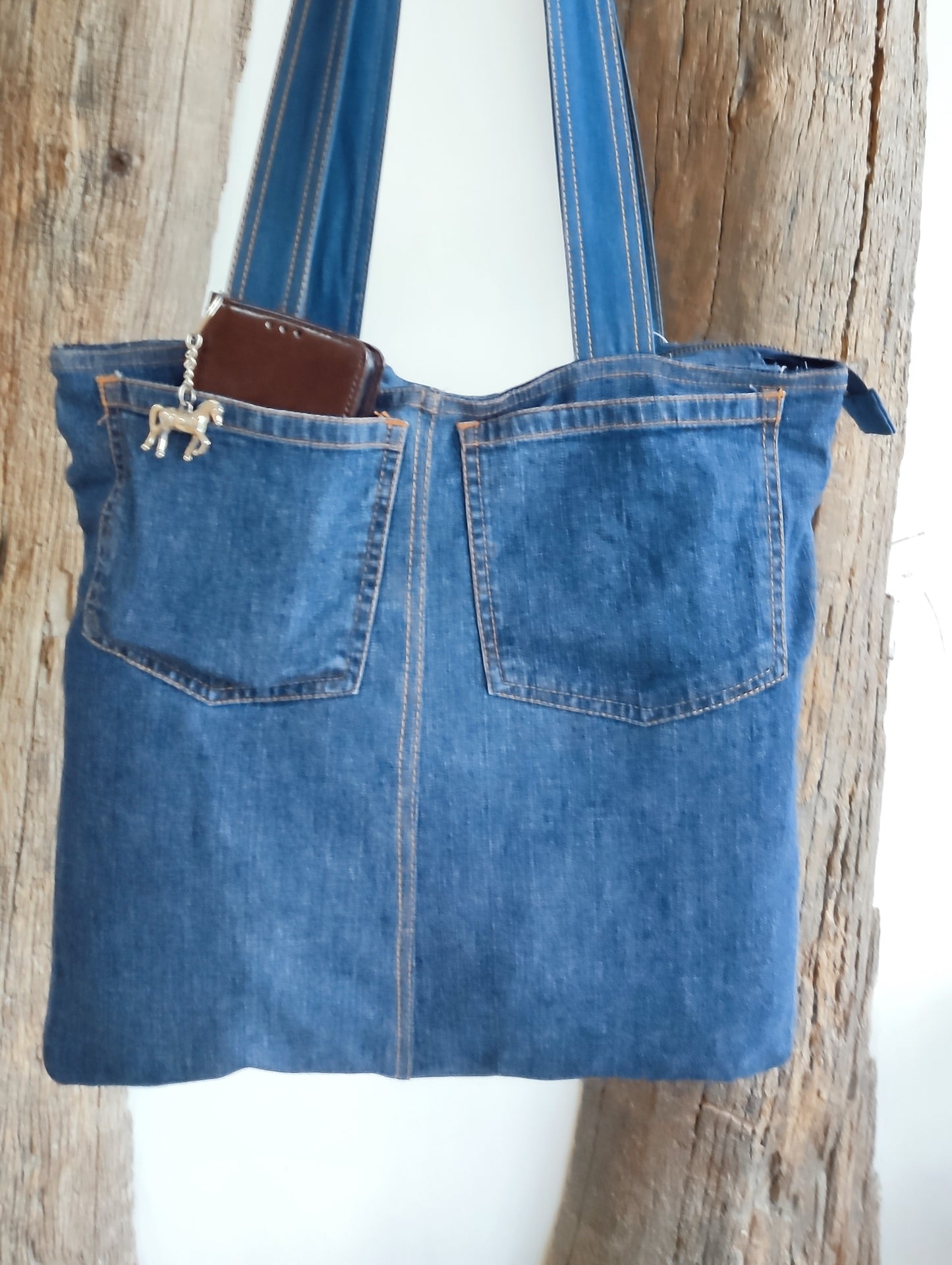 Denim Tote - Sustainable