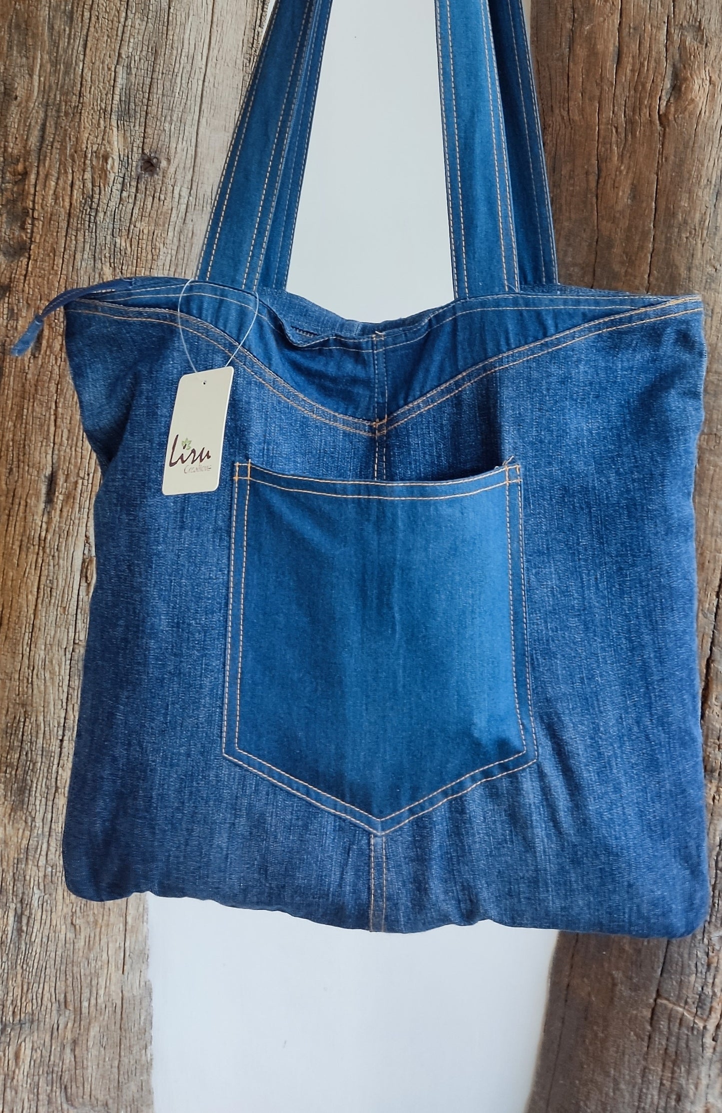 Denim Tote - Sustainable