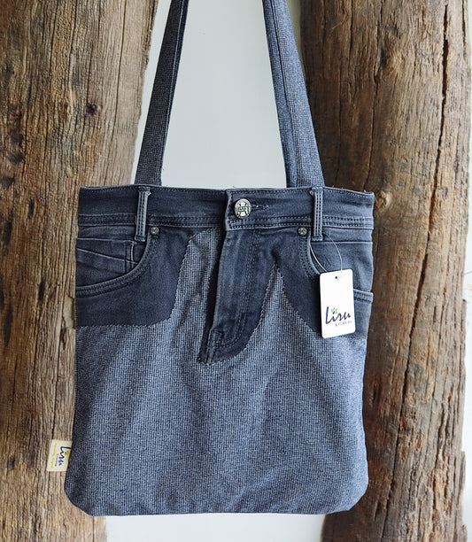 Grey Tote - Sustainable