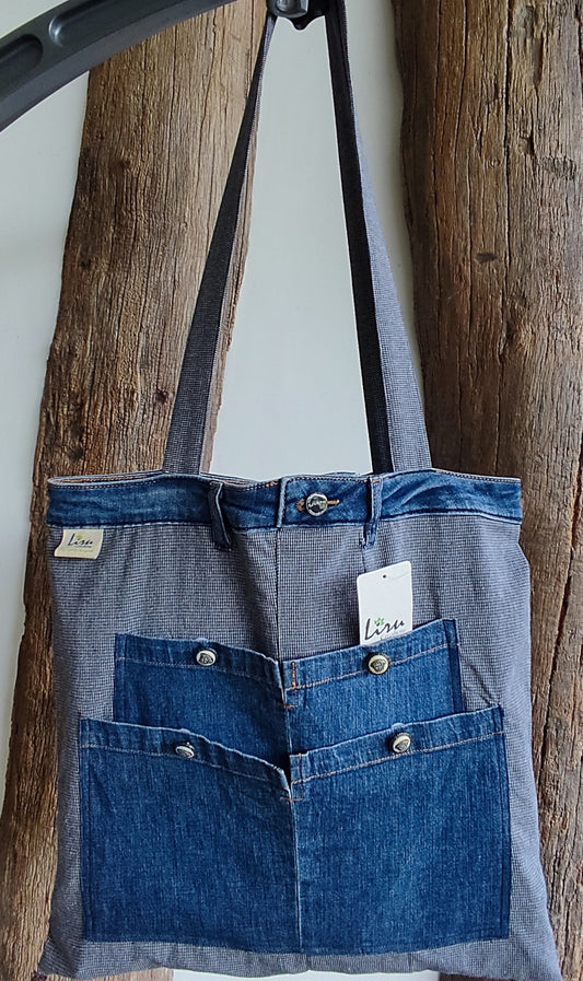 Double Pocket Tote - A Sustainable Tote