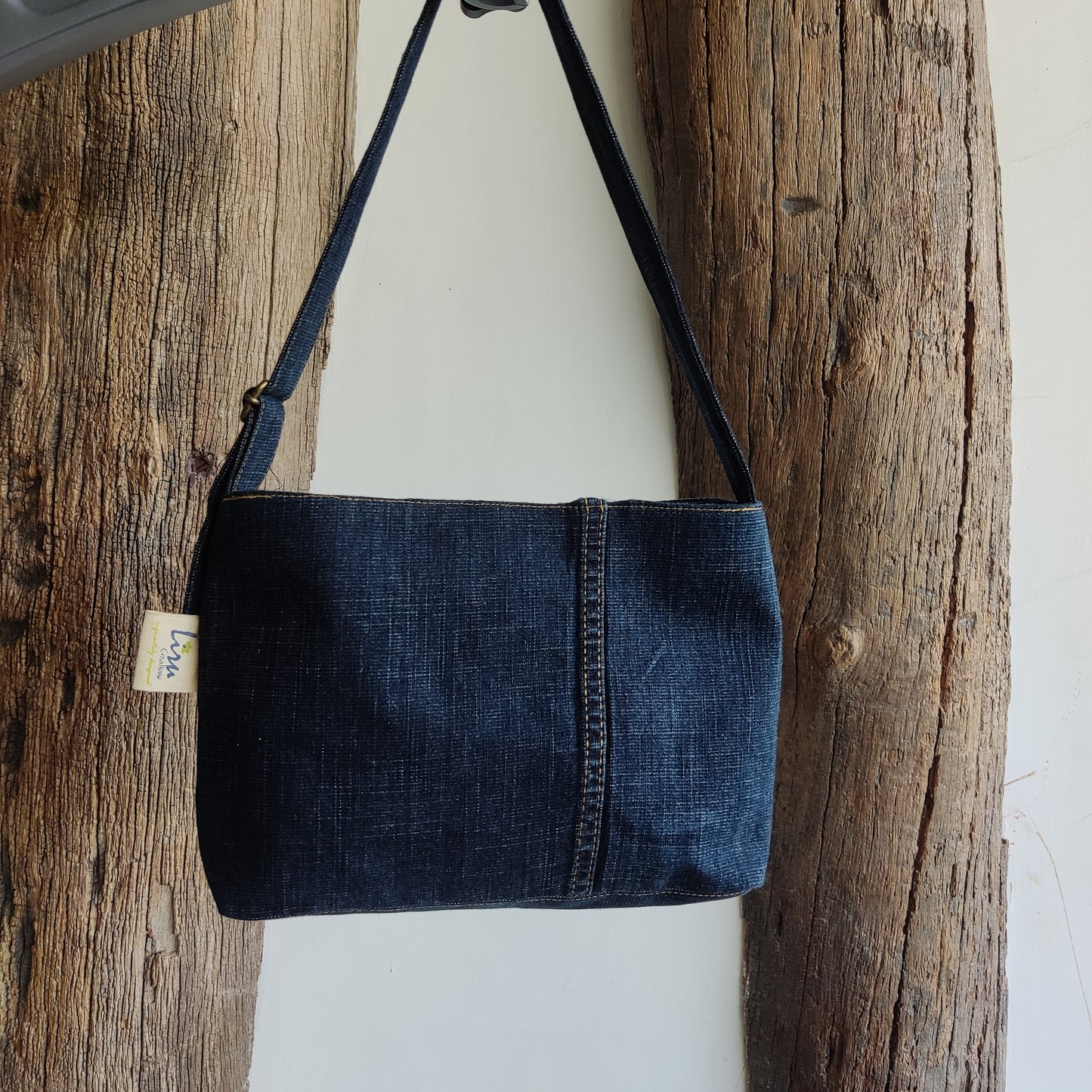 Denim Sausage - Purse