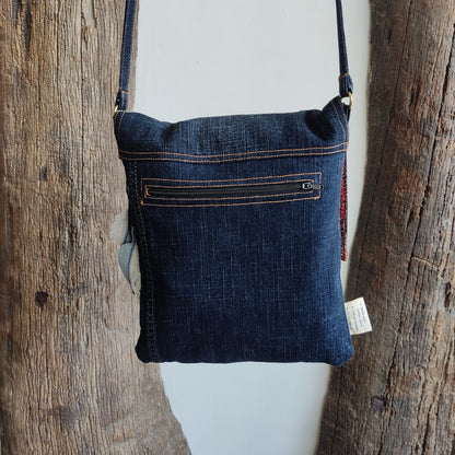 Feather Messenger Bag - Sustainable