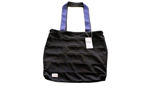 Poly Black Tote