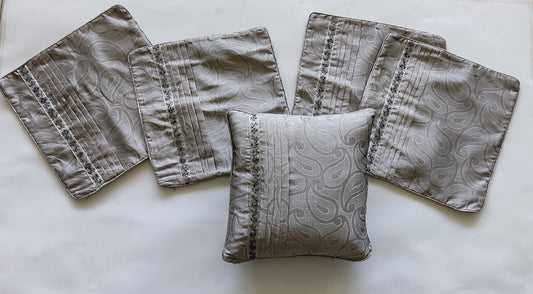 Classy Grey - A Sustainable Cushion Covers Set of 5