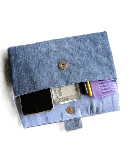 Denim Loop Sustainable Wallet