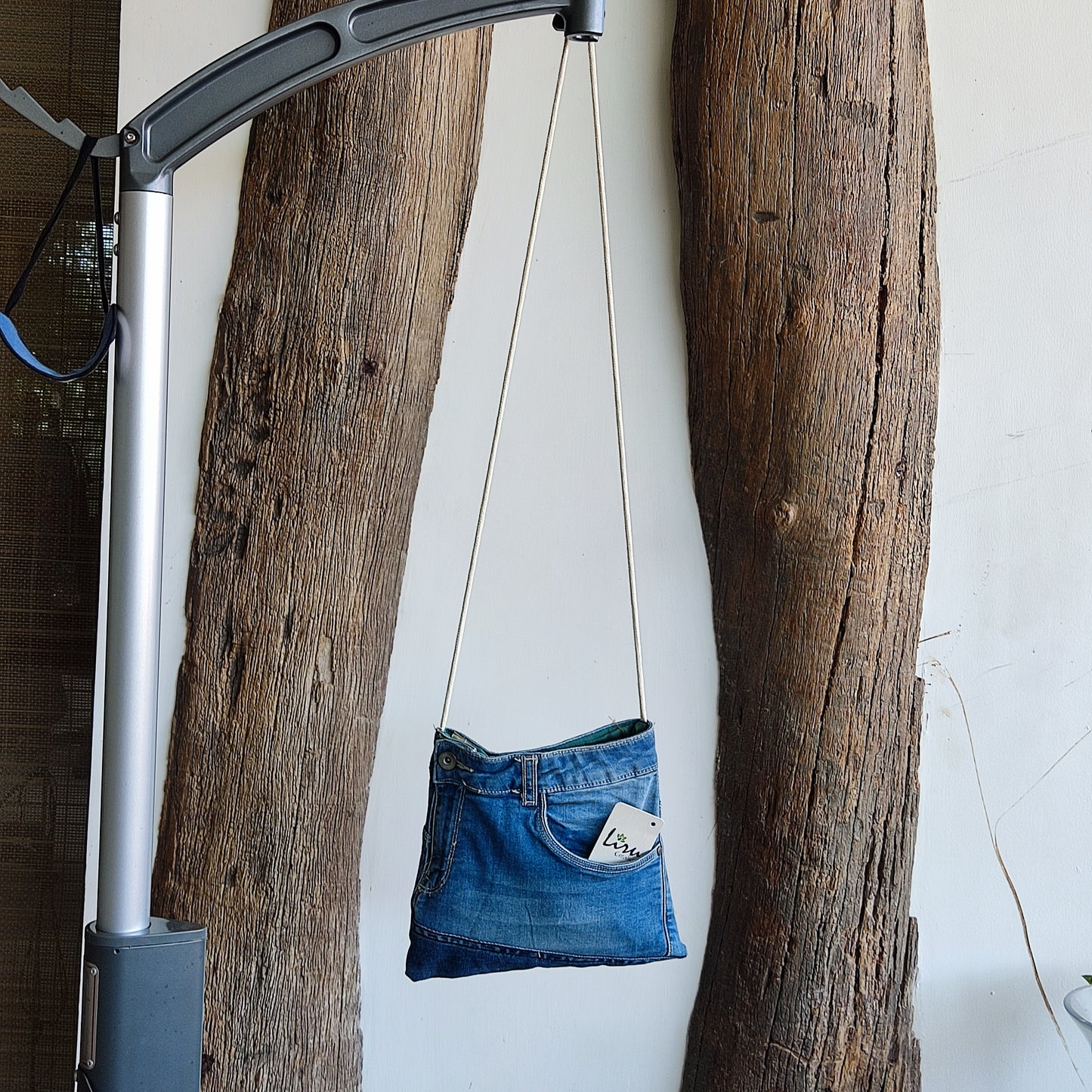 Denim Messenger Bag - Sustainable.