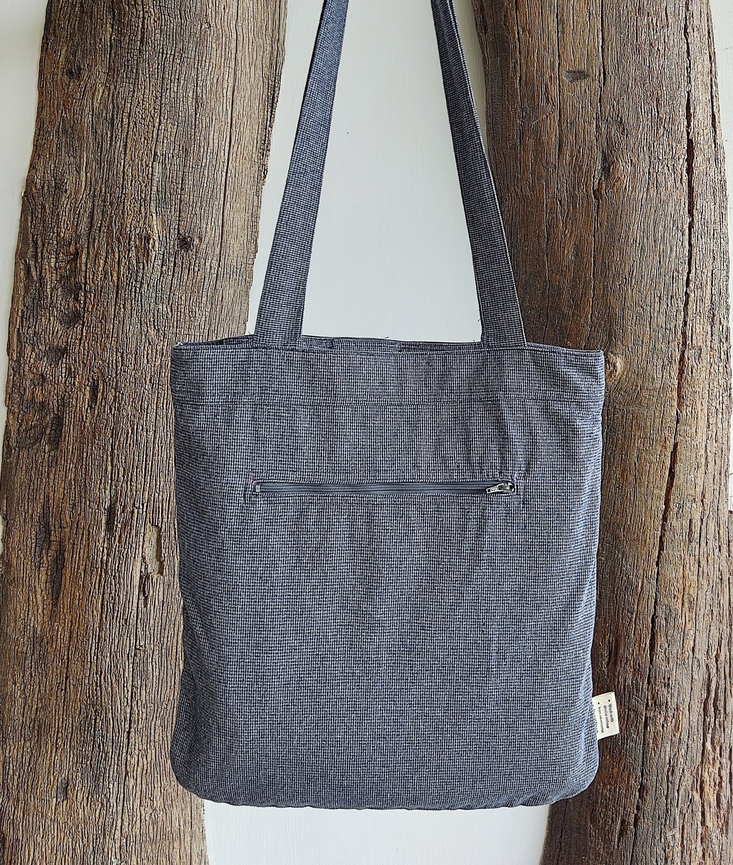 Grey Tote - Sustainable