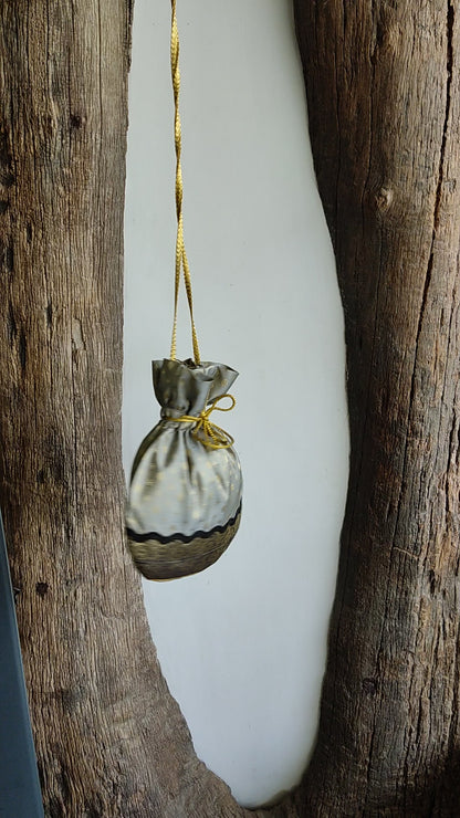 Black Waves Potli - A Sustainable Potli Bag